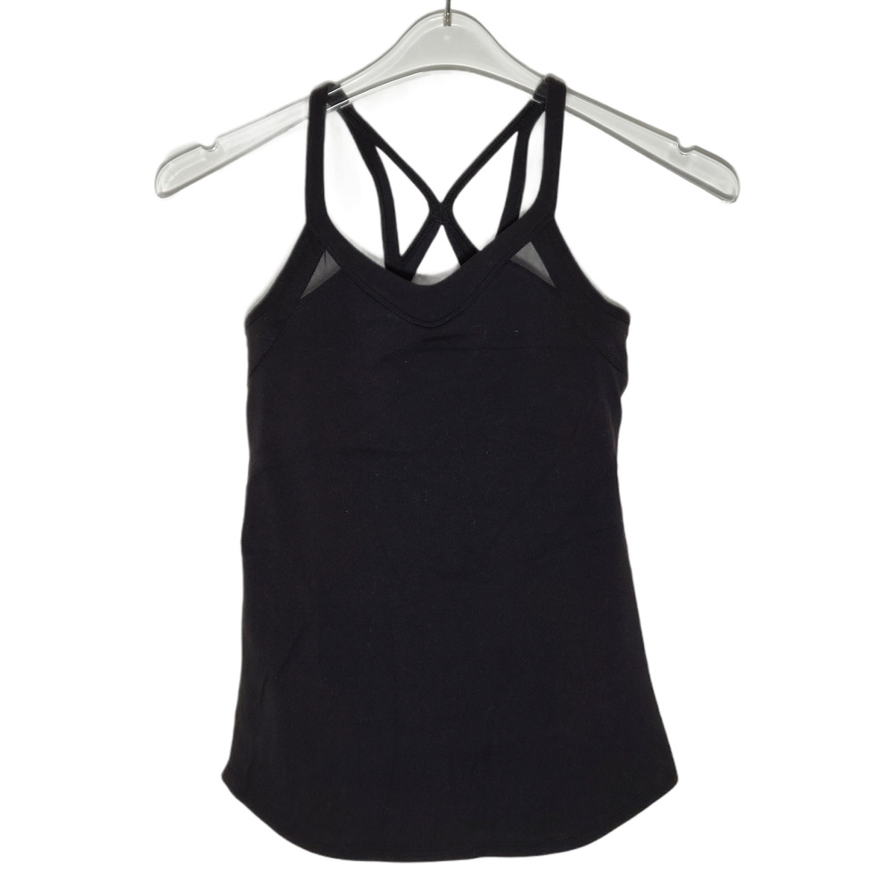lululemon athletica Black Strappy Tank Top